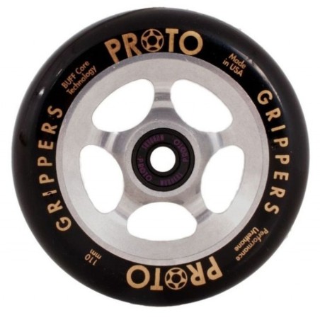 Kolečko PROTO Gripper 110mm | BLACK-RAW