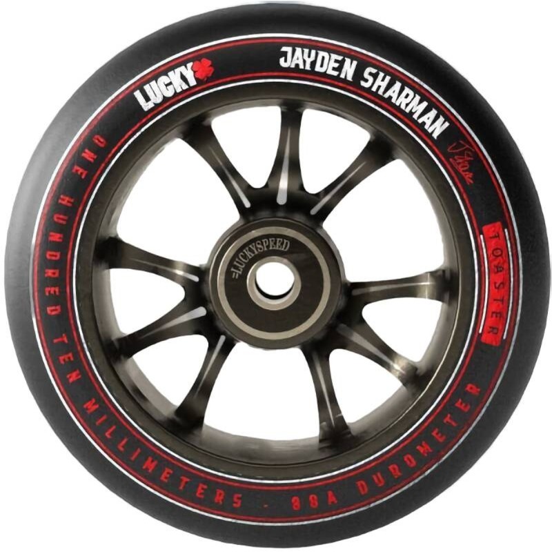 Kolečko LUCKY Jayden Sharman V2 110mm | 86A | BLACK