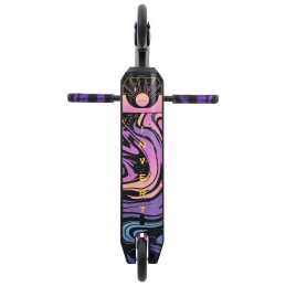Freestyle koloběžka INVERT 1-7-12 | BLACK-NEOCHROME-PURPLE