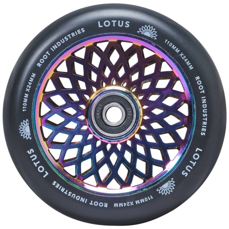 Kolečko ROOT Lotus 110mm | 88A | ABEC-11 | ROCKET FUEL - BLACK