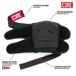 Chrániče kolen CORE Pro Park | Velikosti XS-L | BLACK