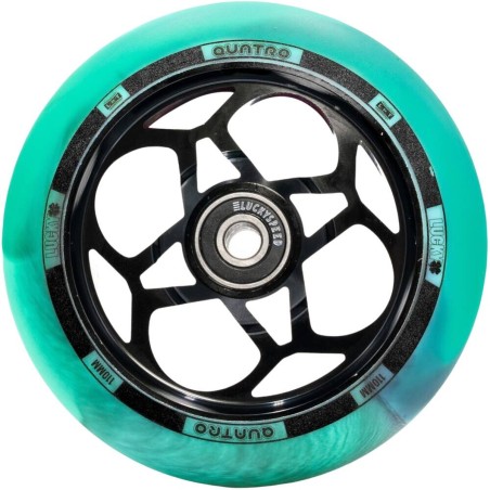 Kolečko LUCKY Quatro 110mm | 88A | BLACK-TEAL