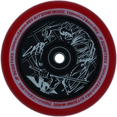 Kolečko JP SCOOTERS Kitsune Louis Mathieu-rivière | 110mm | 88A | ABEC-9 | RED
