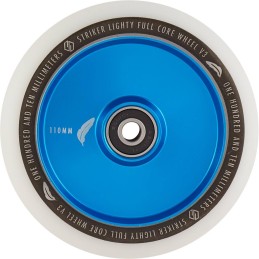 Kolečko STRIKER Lighty Full Core V3 WHITE PU 110mm | 88A | ABEC-9 | BLUE