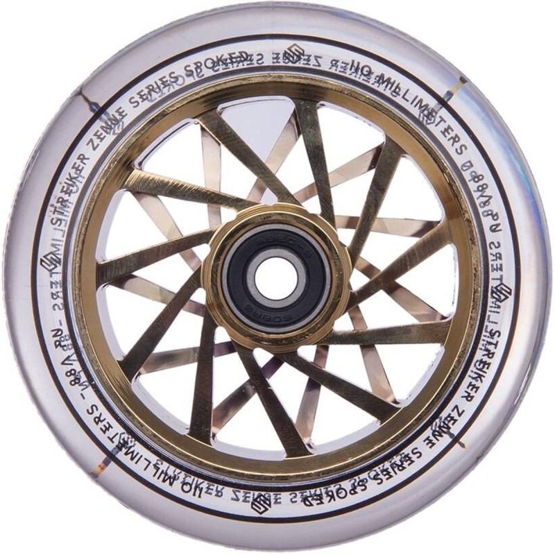 Kolečko STRIKER Zenue 110mm | 88A | ABEC-9 | GOLD-CLEAR