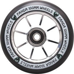Kolečko PANDA Spoked V2 100mm | ABEC-9 | CHROME
