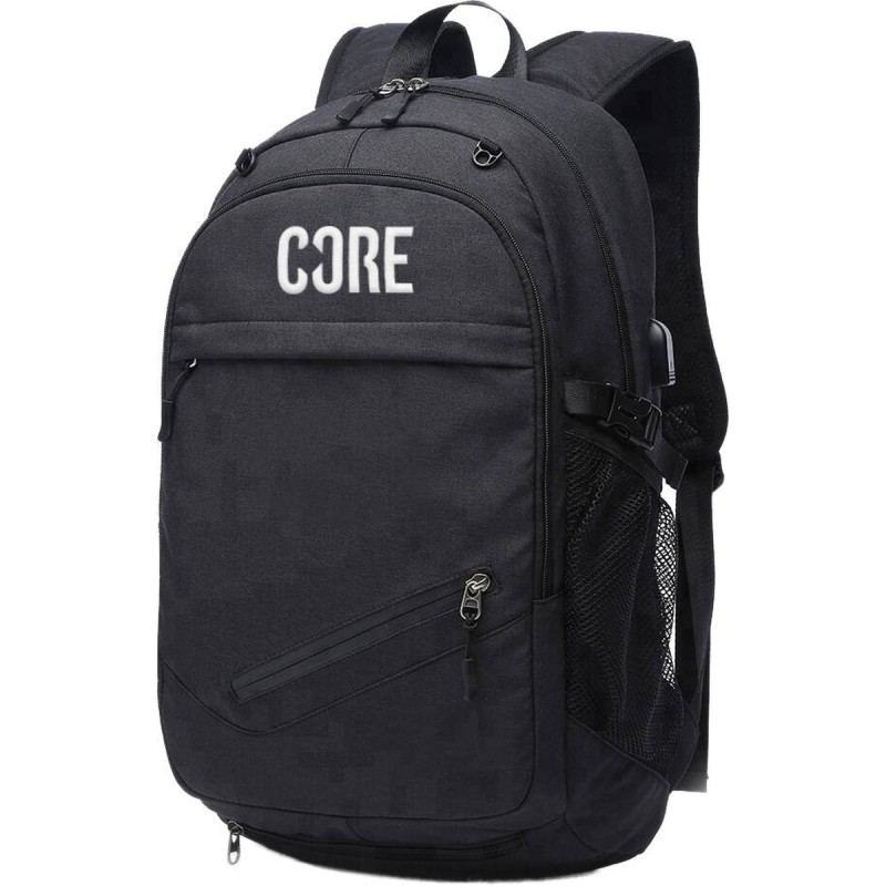 Batoh CORE se síťkou na helmu | BLACK
