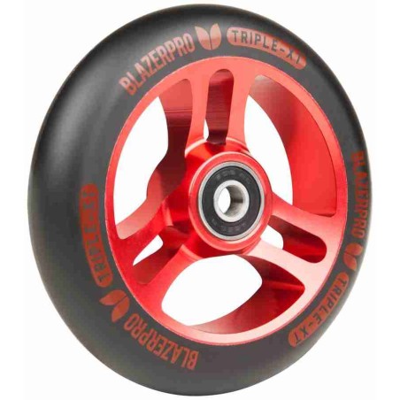 Kolečko BLAZERPRO Triple XT 100mm | 88A | ABEC-9 | RED