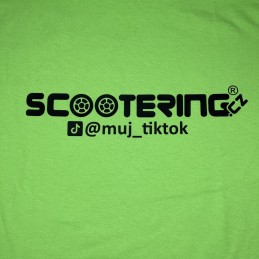 Tisk vlastního tiktok odkazu na Merch Scootering.cz - 1x