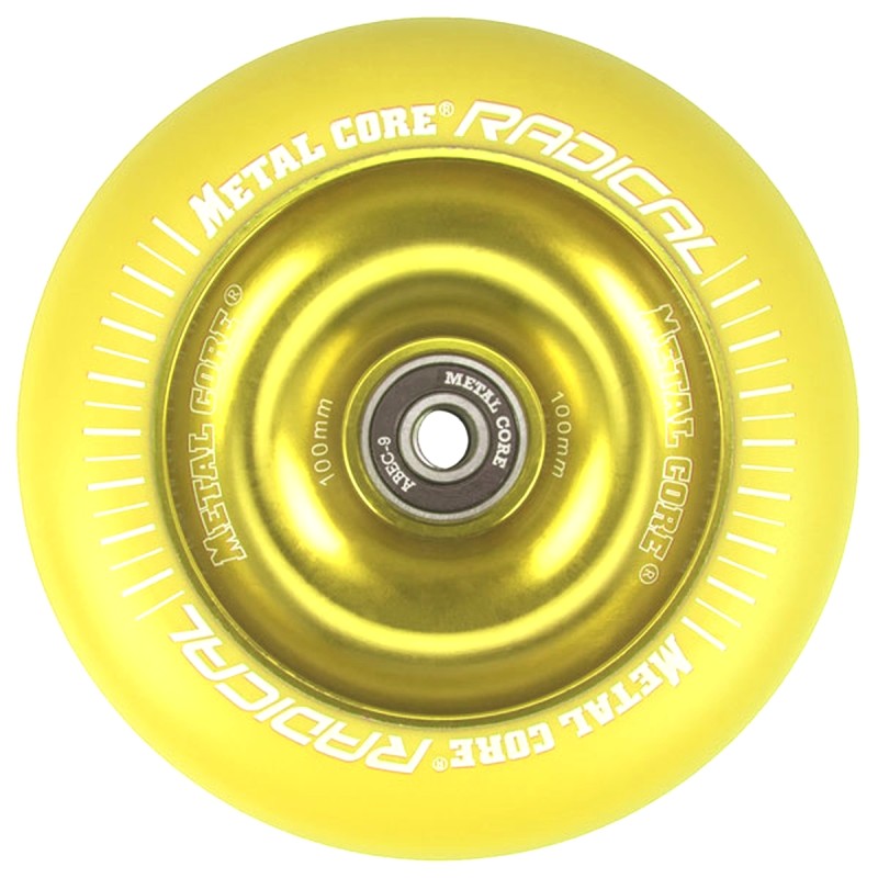 Kolečko METAL CORE Radical Fluorescent | 110mm | 88A | ABEC-9 | YELLOW