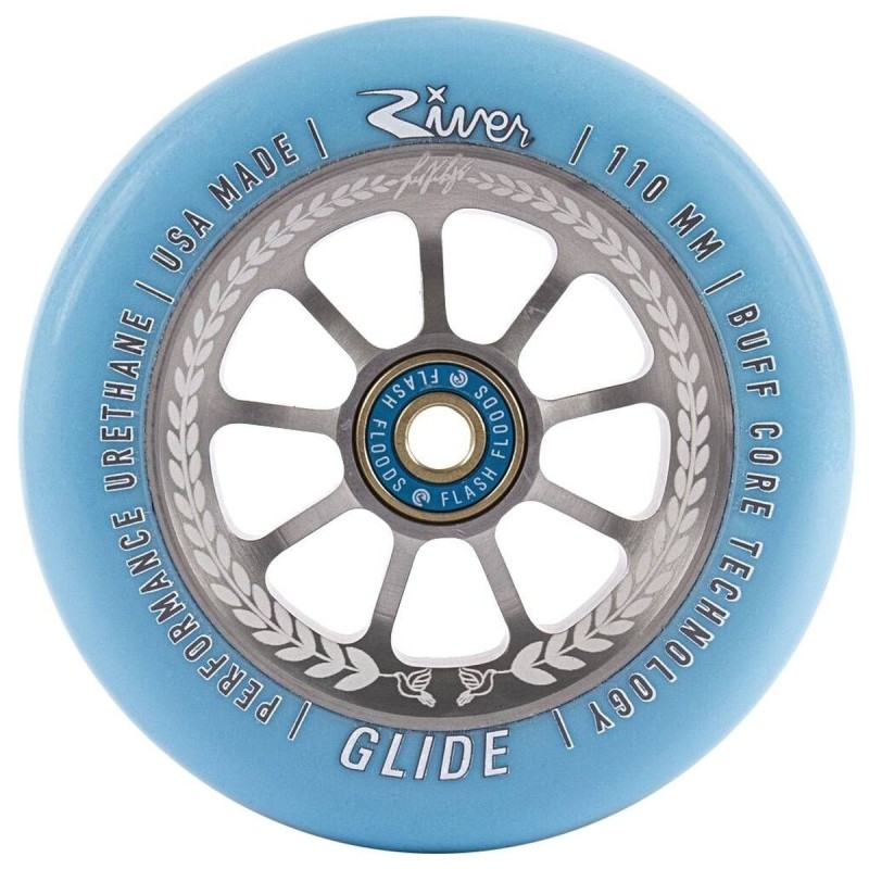 Kolečko RIVER Glide Juzzy Carter Serenity 110mm | BLUE-GREY