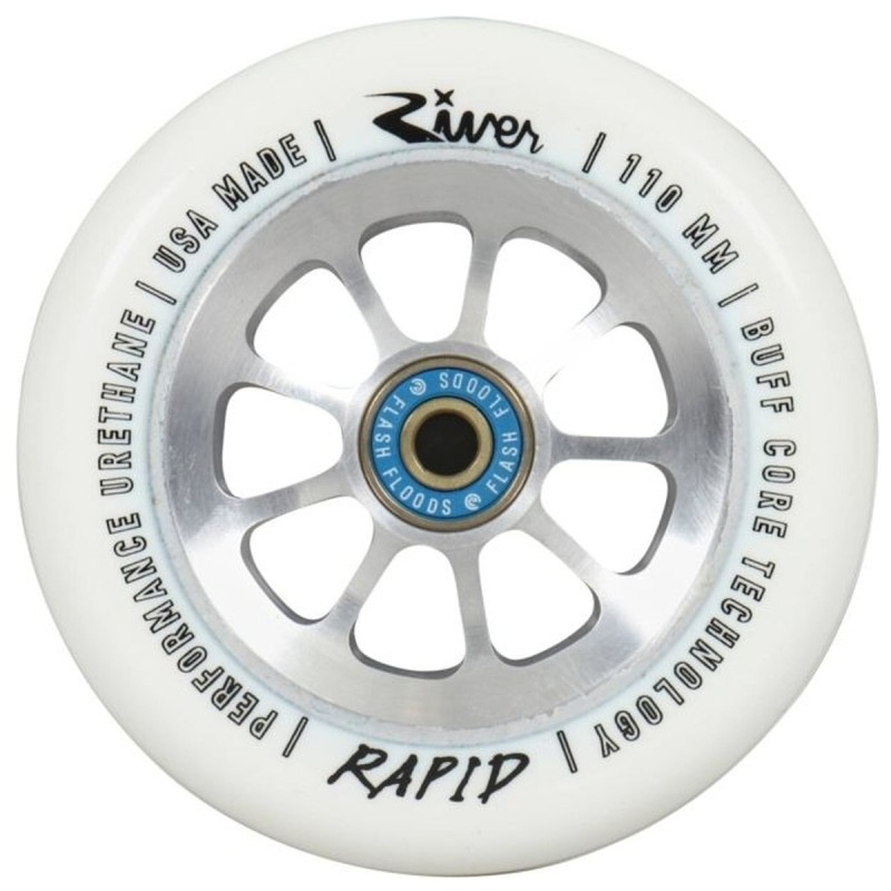 Kolečko RIVER Naturals Rapid Blizzard 110mm | WHITE-RAW