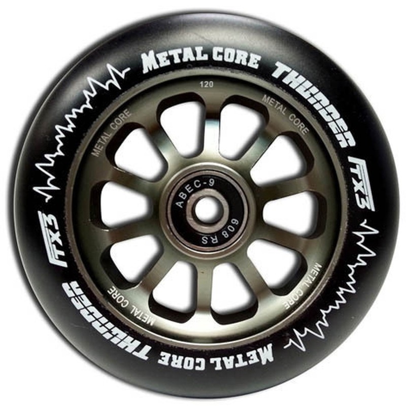 Kolečko METAL CORE Thunder | 120mm | 88A | ABEC-9 | BLACK