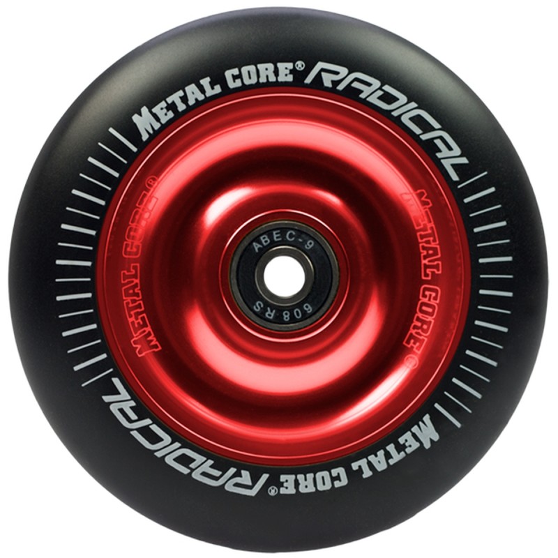 Kolečko METAL CORE Radical | 100mm | 88A | ABEC-9 | RED