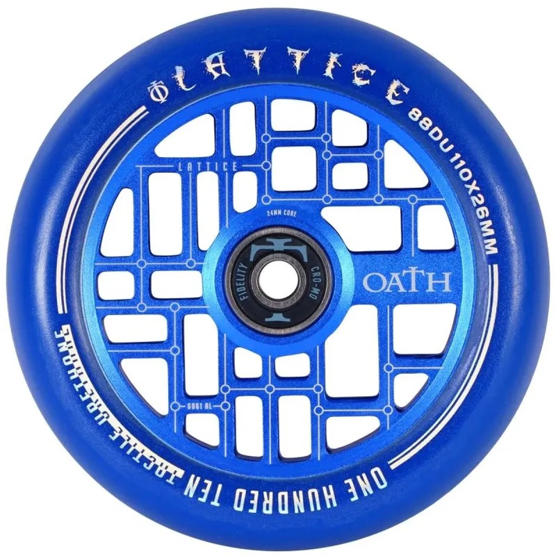 Kolečko OATH Lattice 110*24/26mm | 88A | ABEC-9 | BLUE