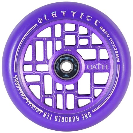 Kolečko OATH Lattice 110*24/26mm | 88A | ABEC-9 | PURPLE