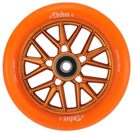 Kolečko BLUNT Delux 120x24/26mm | ABEC-9 | ORANGE