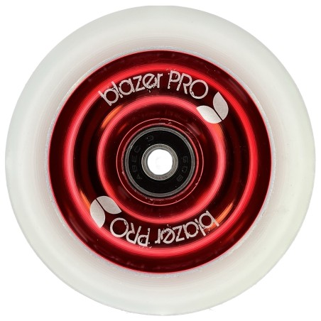 Kolečko BLAZERPRO Aluminium Core 100mm | 88A | RED-WHITE