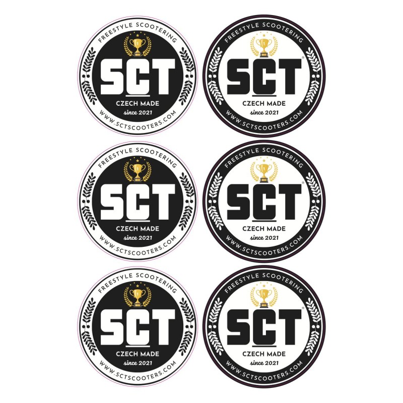 Samolepky SCT | sada