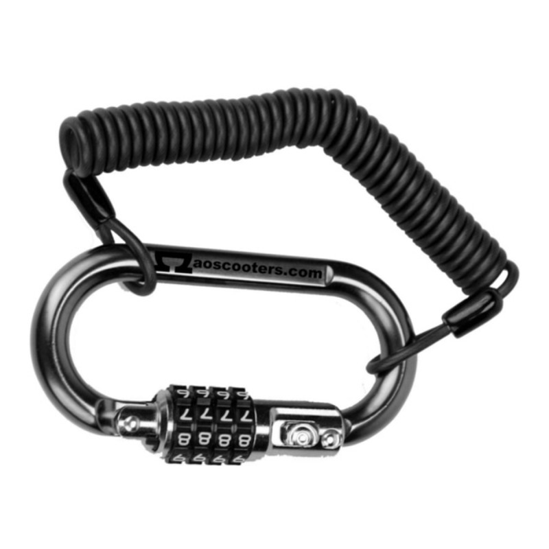 Zámek pro freestyle koloběžku AO Carabiner Lock | CHROME