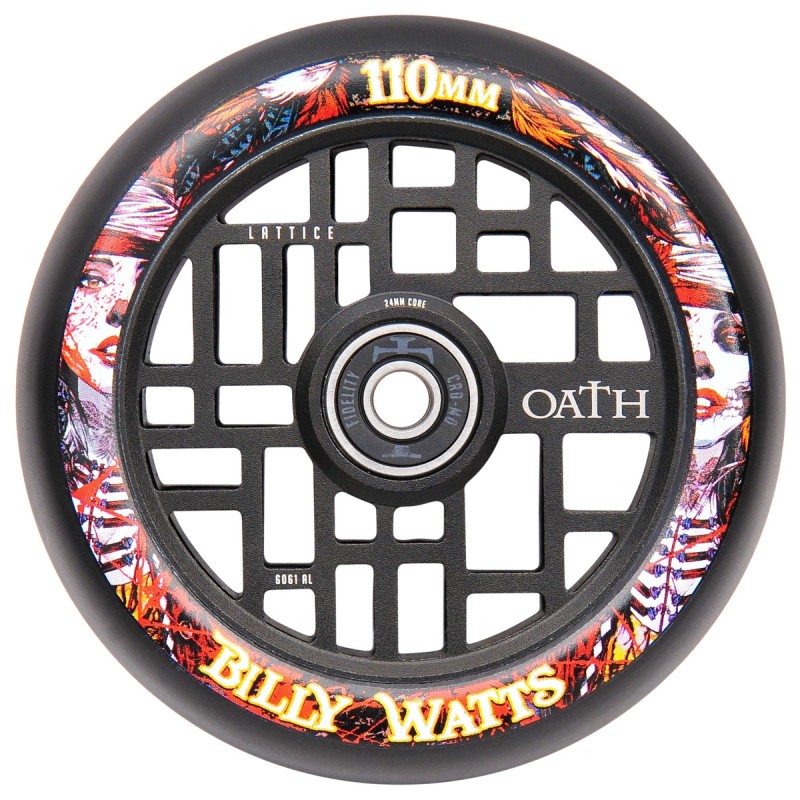 Kolečko OATH Lattice 110x24/26mm | 88A | ABEC-9 | BILLY WATTS