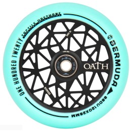 Kolečko OATH Bermuda 120x24/26mm | 88A | ABEC-9 | BLACK-TEAL