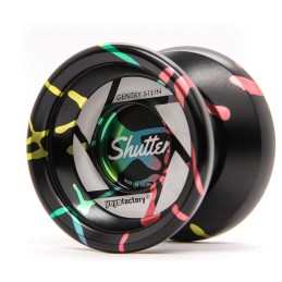 JoJo-YoYo YOYOFACTORY Shutter Splash | BLACK-RAINBOW SPLASH