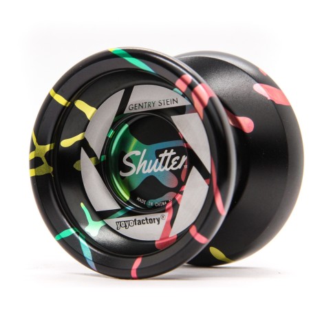 JoJo-YoYo YOYOFACTORY Shutter Splash | BLACK-RAINBOW SPLASH