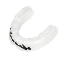 Chránič zubů DBX BUSHIDO Hydragel s tesáky | WHITE-BLACK