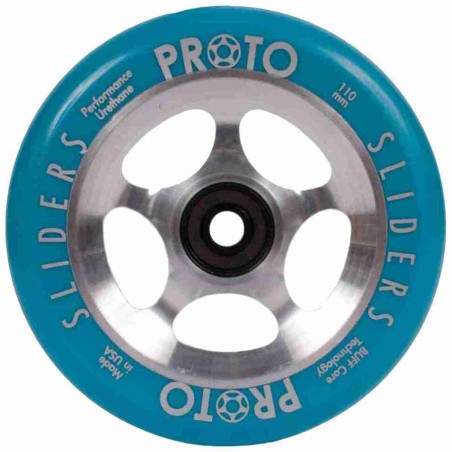 Kolečko PROTO Slider Starbright 110mm | BLUE ON RAW