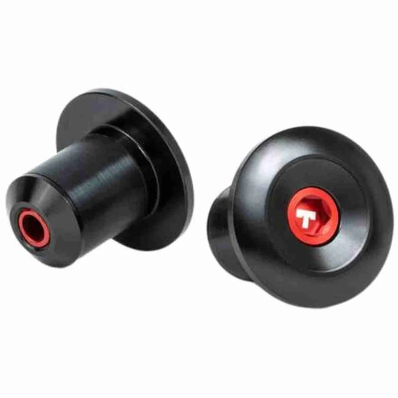 Koncovky TILT Quickset | sada 2ks | BLACK-RED
