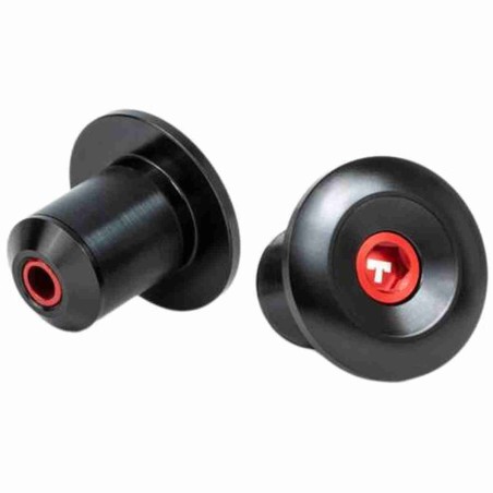 Koncovky TILT Quickset | sada 2ks | BLACK-RED
