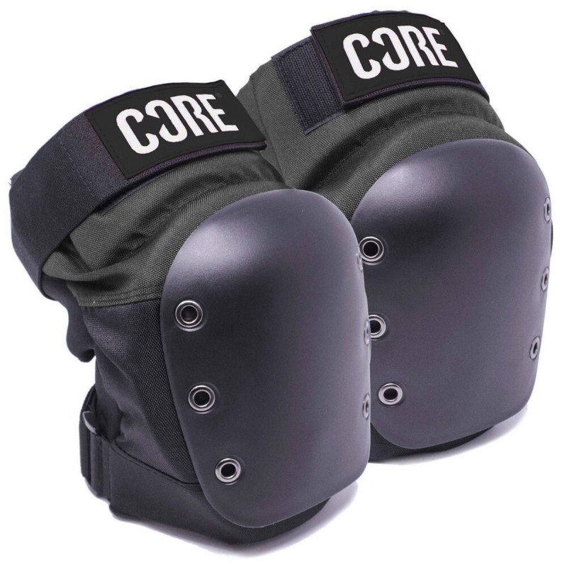 Chrániče kolen CORE Street Brusle | Velikosti XS-L | BLACK-GREY