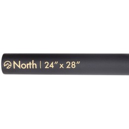 Řídítka NORTH Campus T 710mm | 28/32mm | SCS | OCEL | MATTE BLACK