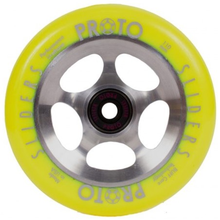 Kolečko PROTO Slider Starbright 110mm | YELLOW ON RAW