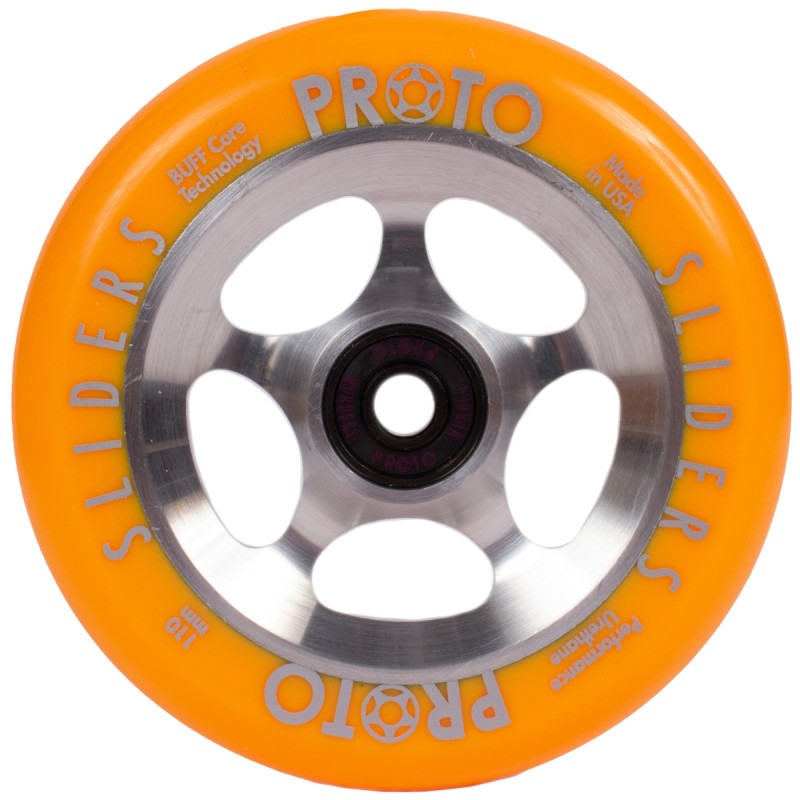 Kolečko PROTO Slider Starbright 110mm | ORANGE ON RAW
