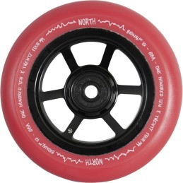 Kolečko NORTH Signal V2 110x24mm | 88A | ABEC-9 | RED