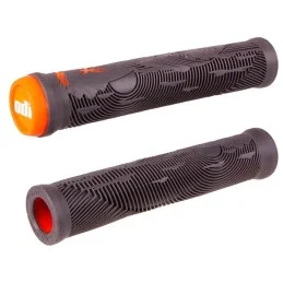 Gripy ODI Hucker Flangeless 160mm | GRAPHITE-ORANGE