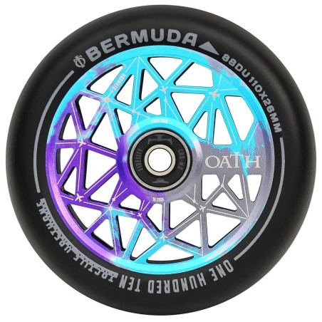 Kolečko OATH Bermuda 110*24/26mm | 88A | ABEC-9 | BLUE-PURPLE-TITANIUM