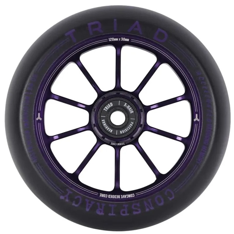Kolečko TRIAD Conspiracy | 120x30mm | 88A | PURPLE