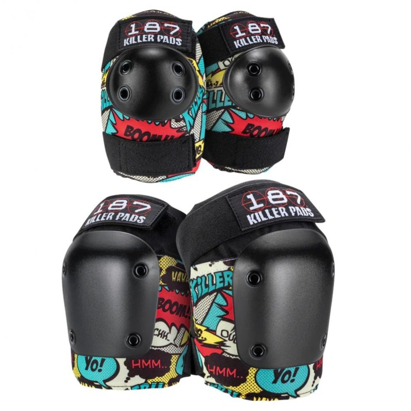 Chrániče kolen a loktů 187 KILLER PADS Combo Pack | Comic