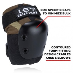 Chrániče kolen a loktů 187 KILLER PADS Combo Pack | CAMO