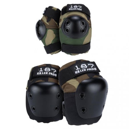 Chrániče kolen a loktů 187 KILLER PADS Combo Pack | CAMO