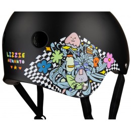 Helma 187 KILLER PADS LIZZIE | velikosti XS-XL (48-61cm) | BLACK-FLORAL