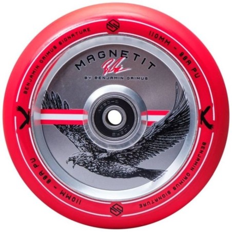Kolečko STRIKER BGSeakk Magnetit 110mm | 88A | ABEC-9 | RED