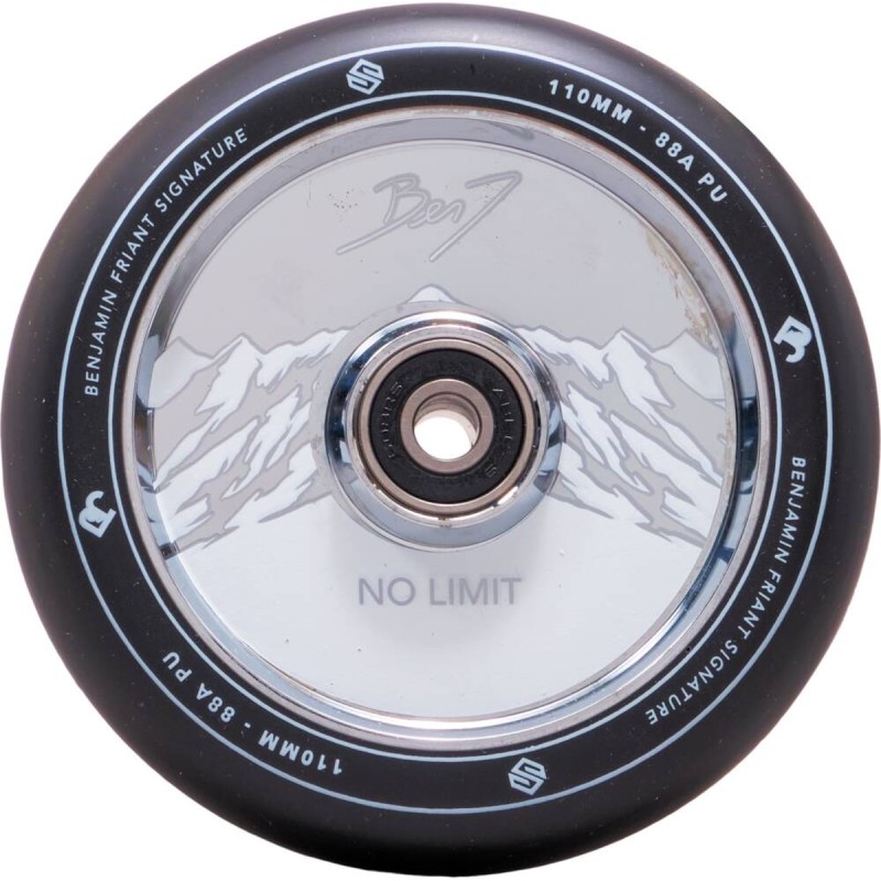 Kolečko STRIKER BenJ No Limit 110mm | 88A | ABEC-9 | BLACK-CHROME