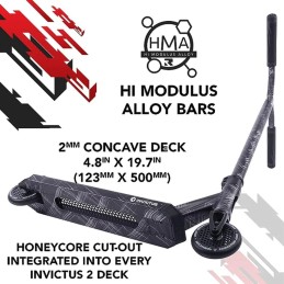 Freestyle koloběžka ROOT Invictus 2 ETCH | BLACK