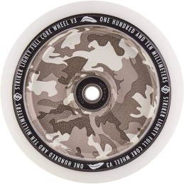 Kolečko STRIKER Lighty Full Core V3 WHITE PU 110mm | 88A | ABEC-9 | SNOW CAMOUFLAGE