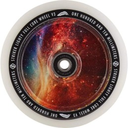 Kolečko STRIKER Lighty Full Core V3 WHITE PU 110mm | 88A | ABEC-9 | YELLOW GALAXY