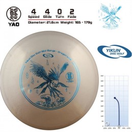 Létající talíř YIKUN DISCS Dragon Line | 21,6cm | 4 4 0 2 | YAO